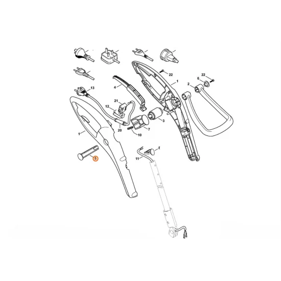 STIHL  Sworzeń 6421 791 6000